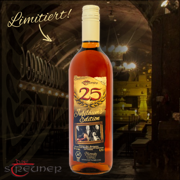 DIE STREUNER "Jubil&auml;umsedition 25 Jahre" mit Hopfen & Malz 0,75l 11%vol